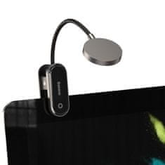 BASEUS Mini LED Reading svjetiljka s kopčom, siva