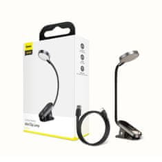 BASEUS Mini LED Reading svjetiljka s kopčom, siva
