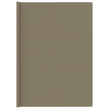 Vidaxl Tepih za šator 300 x 600 cm smeđe-sivi