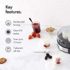 VonShef VonHaus digitalni aparat za pripremu jogurta
