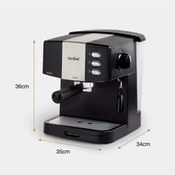  VonShef espresso aparat za kavu 2000098