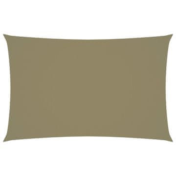 Vidaxl Jedro protiv sunca od tkanine Oxford pravokutno 2 x 4,5 m bež