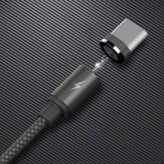 REMAX Gravity RC-095a magnetski USB / USB-C kabel 1M 2.1A crno