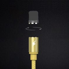REMAX Gravity RC-095a magnetski USB / USB-C kabel 1M 2.1A crno
