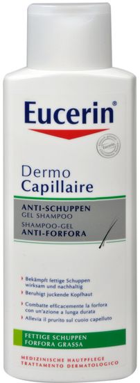 Eucerin gel šampon protiv masne peruti Dermo Capillaire, 250 ml