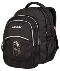 Target 2 u 1 Curved ruksak, Black Stallion