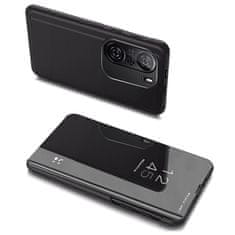 MG Clear View preklopna maska za Xiaomi Redmi K40 / Poco F3, crno