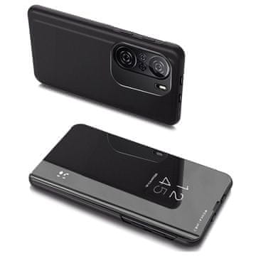 MG Clear View preklopna maska za Xiaomi Redmi K40 / Poco F3, crno