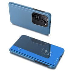 MG Clear View preklopna maska za Xiaomi Redmi K40 / Poco F3, plava