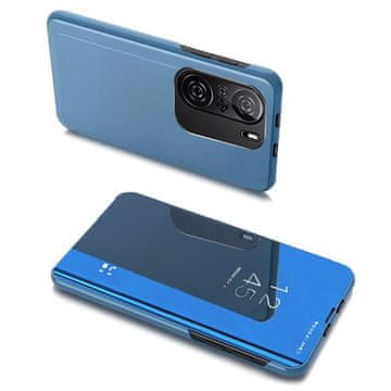 MG Clear View preklopna maska za Xiaomi Redmi K40 / Poco F3, plava