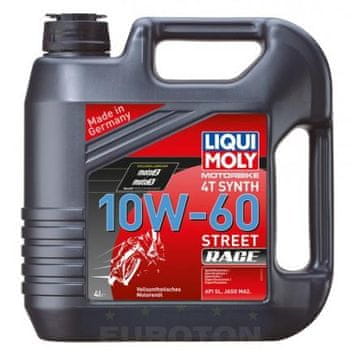 Liqui Moly motorno ulje Motorbike 4T SY.10W60 STR. Race, 4 l