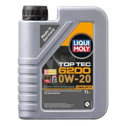 Liqui Moly motorno ulje TOP TEC 6200 0W20, 5 l