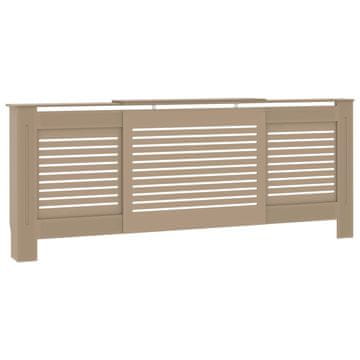 Vidaxl Pokrov za radijator MDF 205 cm