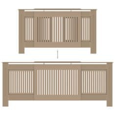 Vidaxl Pokrov za radijator MDF 205 cm