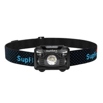 Superfire HL06 LED prednja svjetiljka s beskontaktnim prekidačem 240lm, crno