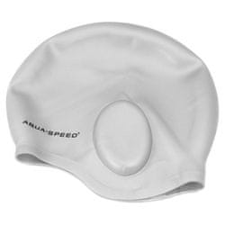 Aqua-Speed Ear kapa za plivanje, srebrna