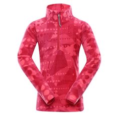 ALPINE PRO pulover za djevojčice Augedo, 104 - 110, ružičasti
