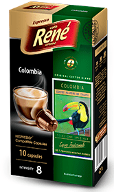 René kapsule kave Espresso Colombia Nespresso, 10 komada