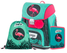 Karton P+P školski komplet Premium Flamingo