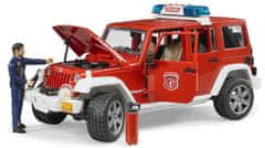 Bruder 2528 Jeep Wrangler vatrogasno vozilo s vatrogascem