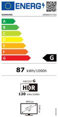 Samsung UE50AU7172UXXH 4K televizor, Edge LED, Tizen OS
