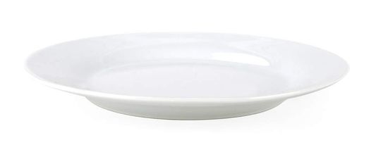 set plitkih porculanskih tanjura BASIC, 26,5 cm, 6 komada, bijeli