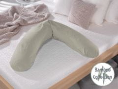 Theraline jastuk za trudnice i dojilje, bambus, glina siva