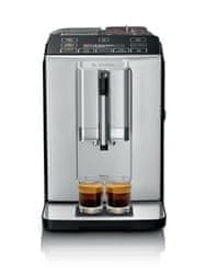  Bosch TIS30521RW automatski aparat za kavu, srebrno-crna