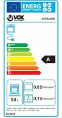 VOX electronics CHT5105 IX steklokeramički štednjak
