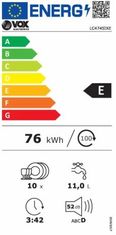 VOX electronics LC 4745 IX E perilica posuđa
