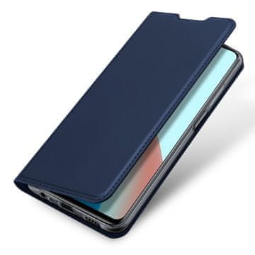 Dux Ducis Skin Pro preklopna kožna maska za Xiaomi Redmi Note 9T 5G, plava