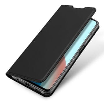 Dux Ducis Skin Pro preklopna kožna maska za Xiaomi Redmi Note 9T 5G, crno