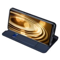 Dux Ducis Skin Pro preklopna kožna maska za Xiaomi Redmi Note 9T 5G, plava