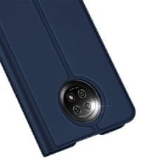 Dux Ducis Skin Pro preklopna kožna maska za Xiaomi Redmi Note 9T 5G, plava