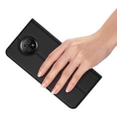 Dux Ducis Skin Pro preklopna kožna maska za Xiaomi Redmi Note 9T 5G, crno