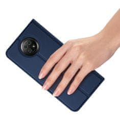 Dux Ducis Skin Pro preklopna kožna maska za Xiaomi Redmi Note 9T 5G, plava