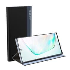 MG Sleep Case Smart Window preklopna maska za Xiaomi Redmi Note 9T 5G, plava
