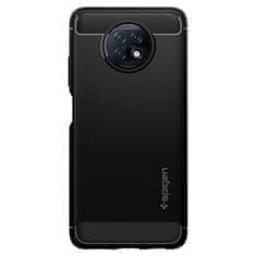 Spigen Rugged Armor silikonska maska za Xiaomi Redmi Note 9T 5G, crno