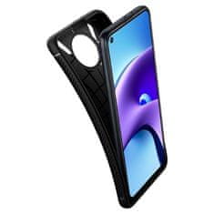 Spigen Rugged Armor silikonska maska za Xiaomi Redmi Note 9T 5G, crno
