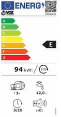 VOX electronics GSI 6644 E ugradbena perilica posuđa