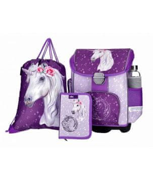 ABC123 školska torba Jednorog CC1, set od 3 komada, 20l (1. razred)