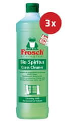 Frosch Spiritus Glass sredstvo za čišćenje, 1 l, 3 kom