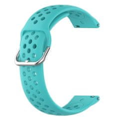 BStrap Silicone Dots remen za Samsung Galaxy Watch 3 45mm, teal