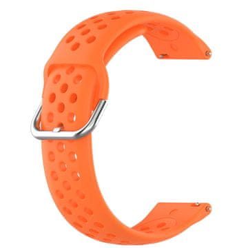 BStrap Silicone Dots remen za Samsung Galaxy Watch 3 45mm, orange