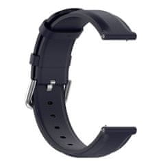 BStrap Leather Lux remen za Samsung Galaxy Watch 3 45mm, zavy blue
