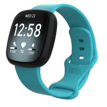 BStrap Silicone (Large) remen za Fitbit Versa 3, teal