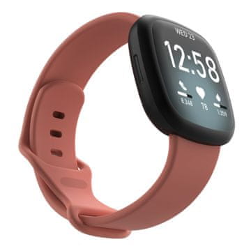 BStrap Silicone (Large) remen za Fitbit Versa 3, orange