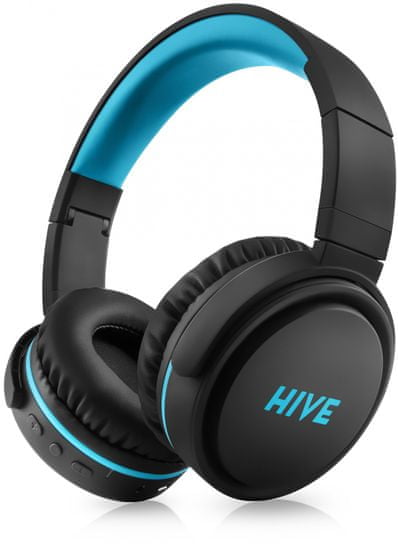 Niceboy HIVE XL 2021 bežične slušalice, crno/plave