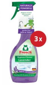 Frosch sredstvo za čišćenje Hygiene-Cleaner, lavanda, 3 x 500 ml