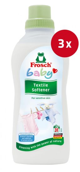 Frosch Baby omekšivač za rublje, 750 ml, 3 kom